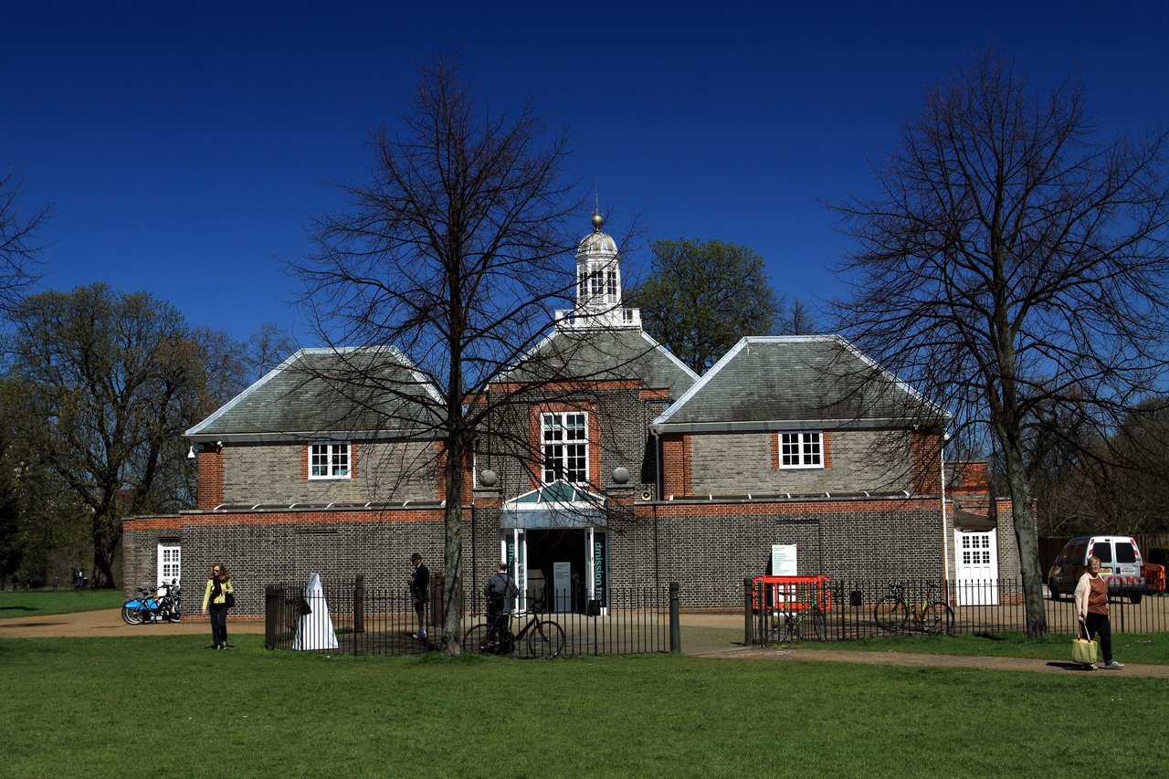 The Serpentine Gallery pavilion building in Kensington Gardens